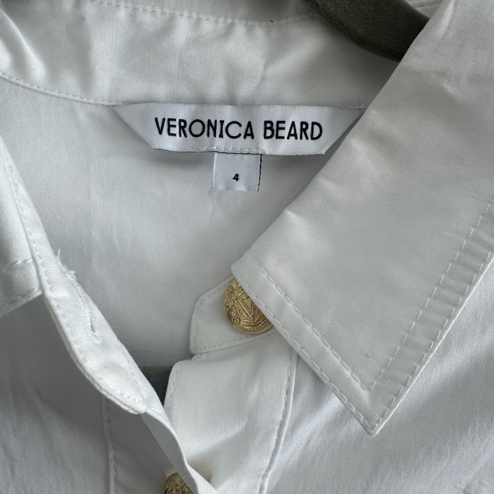 Veronica Beard Saude White Dress 4 - Picture 7 of 10